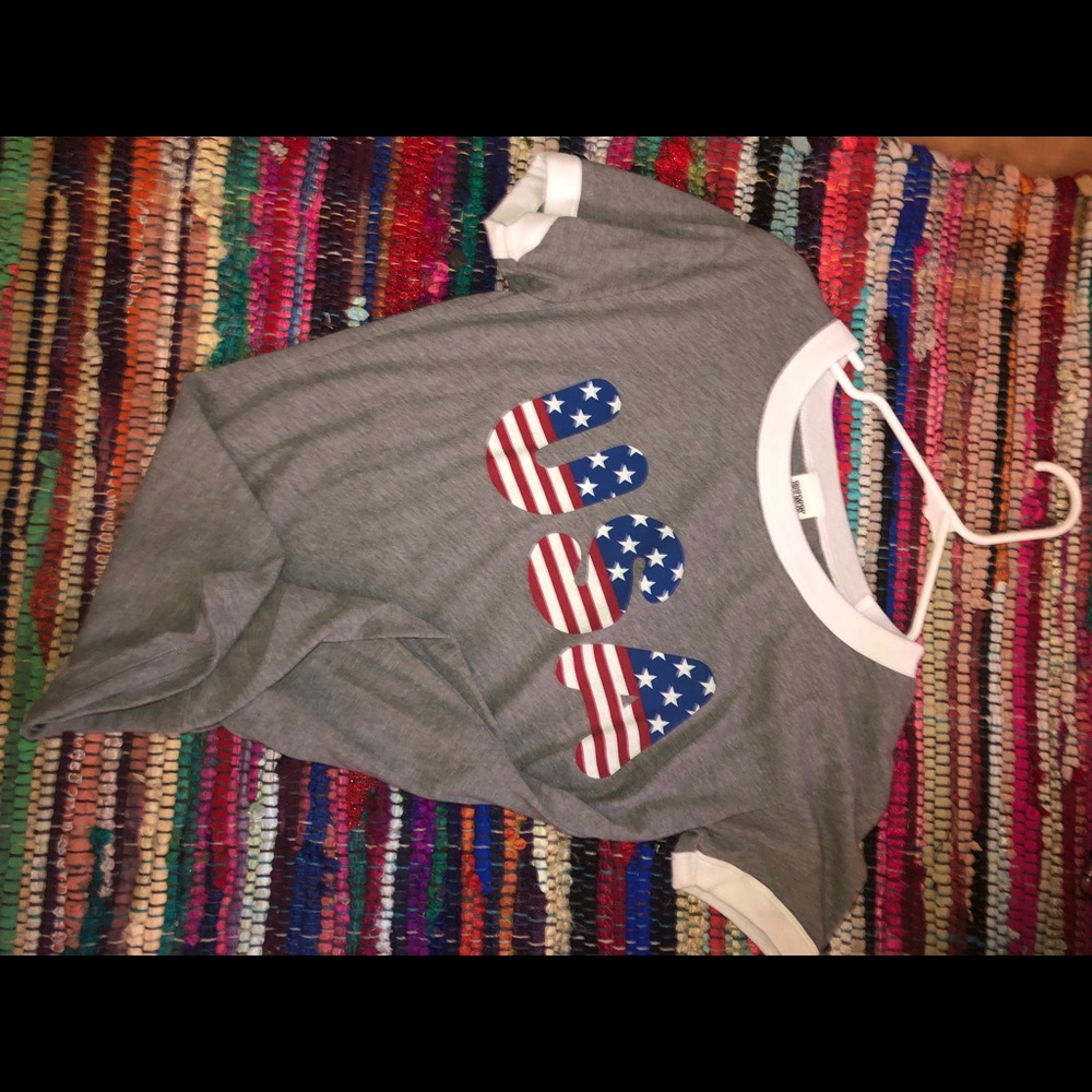 USA Pink Shirt